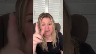 Kelly Clarkson singing Celine Dion live on TikTok  shorts [upl. by Anelagna]