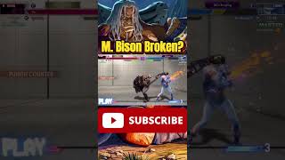 M Bison is BROKEN SF6 High Level Gameplay スト6 sf6bison streetfighter [upl. by Attiuqram]