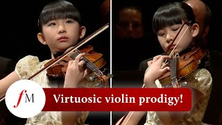 Violin prodigy Chloe Chua plays virtuosic Vivaldi at Menuhin final  Classic FM [upl. by Adolf491]