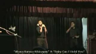 Baby Can I Hold You Live By Hasitha Madhawa amp Eranda Ginige [upl. by Anitnelav]