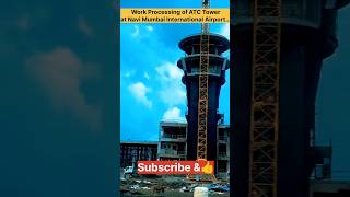 ATC Tower of Navi Mumbai International Airport  viralshort trending shorts trendingshorts [upl. by Adnov]