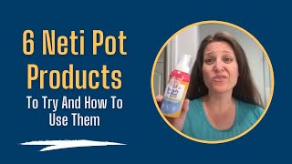 6 Neti Pot Products To Try And How To Use Them [upl. by Riba]