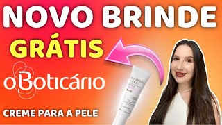 😍 NOVO BRINDE GRÁTIS do Boticário  Creme Nutritivo Firmador ❤️ [upl. by Roinuj]