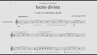 lectio divina  1 not in words but in deeds [upl. by Lokcin]