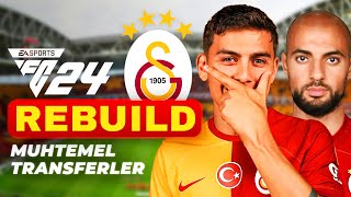 DYBALA ve MUHTEMEL TRANSFERLER  GALATASARAY REBUILD  FC 24 KARİYER MODU [upl. by Lamrouex]