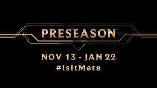 League of Legends PRESEASON 2019  Is it Meta  LoL [upl. by Pancho790]