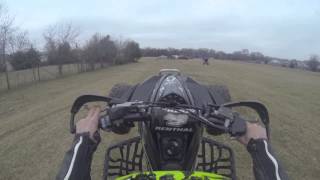 My kfx450r vs trx450 [upl. by Eimmot]