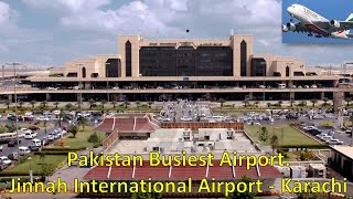 Pakistan Busiest Airport  Jinnah International Airport  Karachi [upl. by Eilrac]