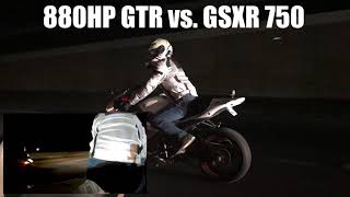 GTR vs GSXR 750 [upl. by Marguerite]