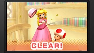 Picross 3D Round 2  Peach amp Toad Playthrough 3DS [upl. by Aiepoissac]