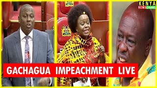 LIVE PARLIAMENT  Gachagua impeachment Motion to be Presented in National Assembly for Debate [upl. by Jurdi787]