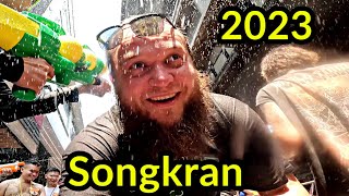 🇹🇭 BANGKOK YOU CRAZY  MY FIRST SONGKRAN EXPERIENCE IN THAILAND [upl. by Savitt]