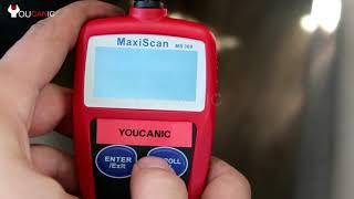 Troubleshoot Check Engine Light using MaxiScan MS309 StepbyStep Guide [upl. by Bonns]