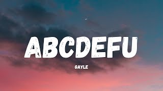 GAYLE  abcdefu [upl. by Mehsah]