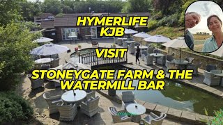 Hymerlife KJB  Visit Stoneygate Farm and the Watermill Bar  Vanlife [upl. by Adniram]