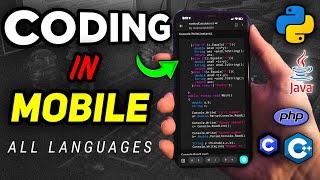 How To Do Programming in Android Phone  5 Best App for Coding in Mobile  Nirajjha1 [upl. by Lleneg]