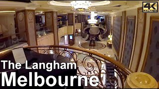 4K Hotel tour  🇦🇺 The Langham Melbourne [upl. by Shepp]