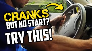 Your Car Wont Start Crank But No Start Diagnose And Fix Your Car Now [upl. by Jarrid]