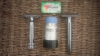 Merkur 34c vs Gillette King [upl. by Wamsley766]