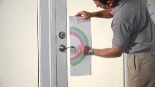 Measure for French door with curved cutout [upl. by Hassin]