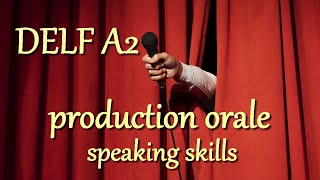 Delf A2 speaking skills  what topics [upl. by Klapp582]