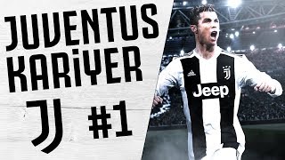 Ronaldo’lu Juventus Kariyeri Başlıyor  FIFA 18 Kariyer 1 [upl. by Persas]