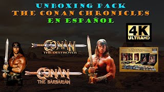 UNBOXING The Conan Chronicles Pack USA UHD 4k [upl. by Euqinu]