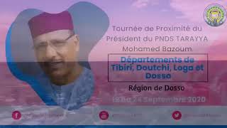 Tournée de proximité du Président Bazoum Mohamed Étape MOKKOTOMBOKOIREYKARGUI BONKASSAMSAKADAMNA [upl. by Blondell]