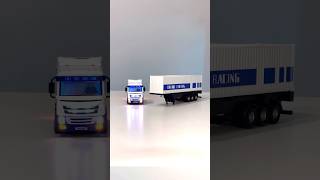 Testing a mini RC semitruck… It’s so fun [upl. by Utimer]