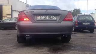 Mercedes CL500 ZaBazar  установка Xpipe [upl. by Borchert838]