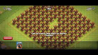 clash of clans air troops vs fireworks ultimate level [upl. by Aicyle]