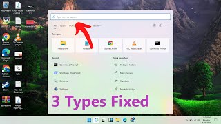 ✅Type Here To Search Not Working Windows 1011  Search Bar Not Type Here To Search [upl. by Ardeth898]