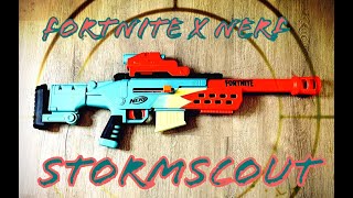 The Best Looking Fortnite Blaster But Still quotMehquot Performance Fortnite X Nerf  Storm Scout [upl. by Nylyaj]