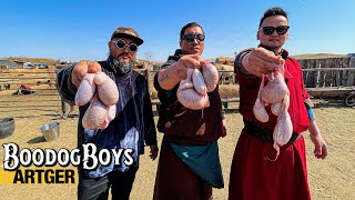 THE BALL EATERS Horse Testicle  Mongolian Unique Delicacy  Boodog Boys [upl. by Adon]