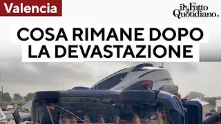 Valencia cosa rimane dopo la devastazione Le immagini dallapocalisse climatica [upl. by Monteria]