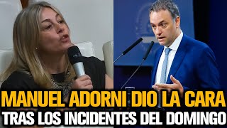 ADORNI DIO LA CARA TRAS LOS INCIDENTES CON LOS EXTRANJEROS [upl. by Donnie]