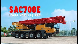 Sany crane video SAC700E [upl. by Firooc]