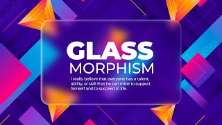 Best Method to Create a Glass Morphism Effect in Pixellab 2024  Pixellab Tricks [upl. by Cherry]