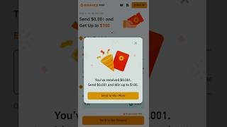 Binance Send Campaign  Received 20 Red Packets and Rewards [upl. by Zsa Zsa]