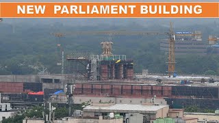 New Parliament Building update  Central vista project update  Papa Construction [upl. by Ainahtan]