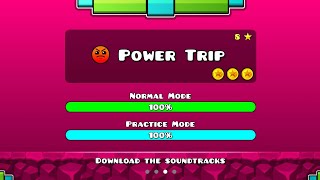 quotPower Tripquot  Geometry Dash Subzero 100 Complete All Coins [upl. by Leirda]