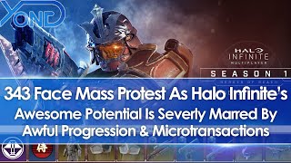 343 Face Protest As Halo Infinites Potential Is Severely Marred By Awful Progression amp Monetization [upl. by Adnerad]