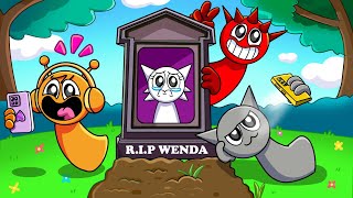 WENDA SAD DEATH Incredibox Sprunki Horror Game [upl. by Adhern701]