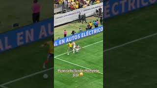 Parecia bailando champeta jajajaja luchodiaz colombia copaamerica selecioncolombia [upl. by Nerhe]