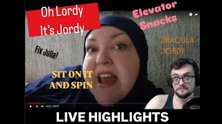 HIGHLIGHTS FROM OH LORDY IT’S JORDY’S LIVE  FOODIE BEAUTY UPSET… [upl. by Accire]