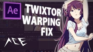 After Effects AMV Tutorial  Twixtor Warping Fix [upl. by Arimlede]