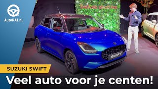 SUZUKI SWIFT 2024 betaalbaar bestaat nog  SNEAK PREVIEW  AutoRAI TV [upl. by Gnagflow]