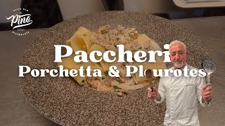 RECETTE Paccheri Porchetta et Pleurotes  FR [upl. by Eniamraj]