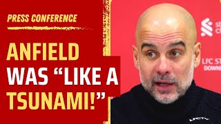 Liverpool 11 Man City  Pep Guardiola Press Conference [upl. by Cari]