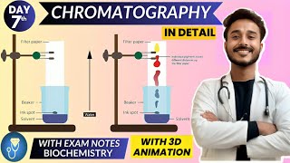 basics of chromatography biochemistry  chemical processes biochemistry [upl. by Edwin283]